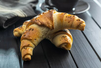 Croissanty na slano s bezlepkovou múkou