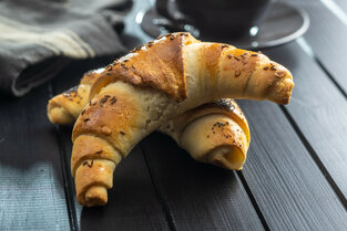 Croissanty na slano s bezlepkovou múkou Solčanka