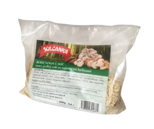 Koreniaca zmes so sušenými hríbami