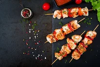 Kurací špíz so zeleninou