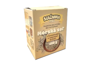 Morská soľ so sušenými hríbmi