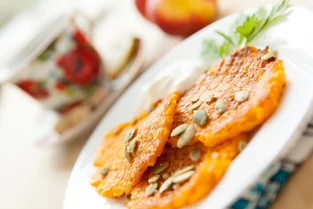 Mrkvové placky s ovsenými vločkami