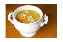 Rýchla fazuľová polievka so syrom