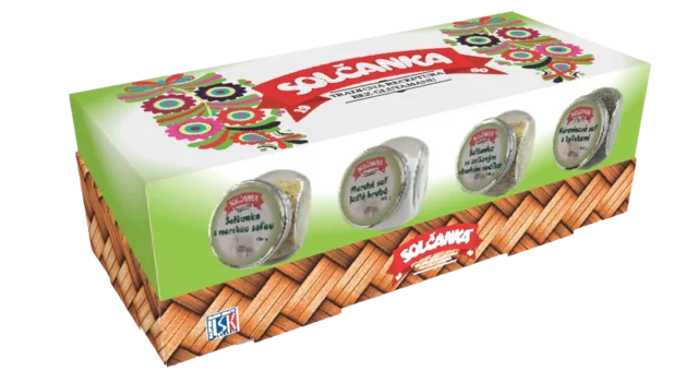 Solčanka s kuchynskou soľou bez glutamanu