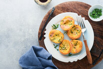 Vajíčkové muffiny s vegetou